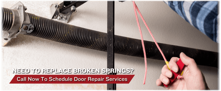 Broken Garage Door Spring Indiana PA